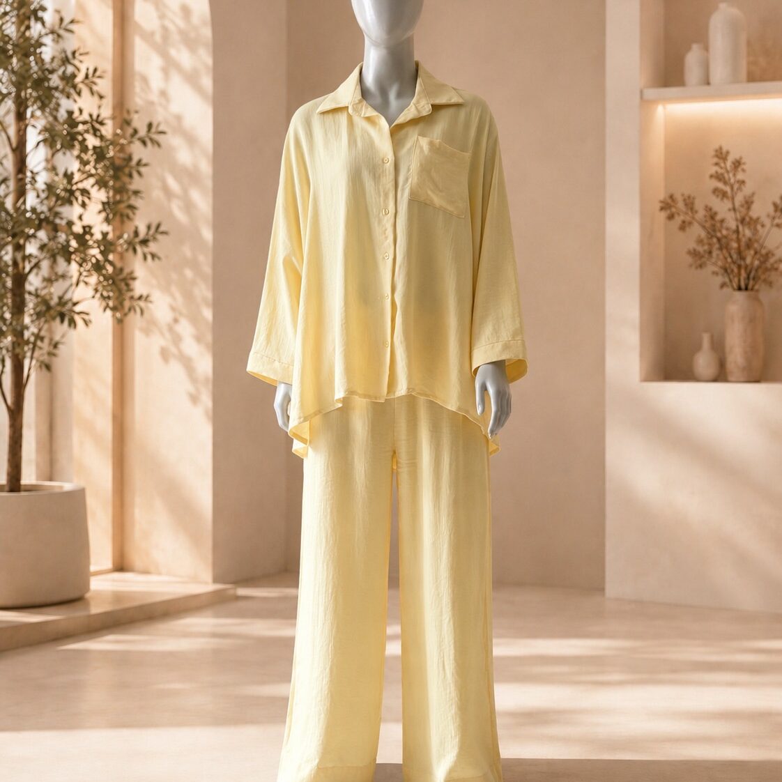 Ensemble Épure couleur mimosa de la marque Imraa