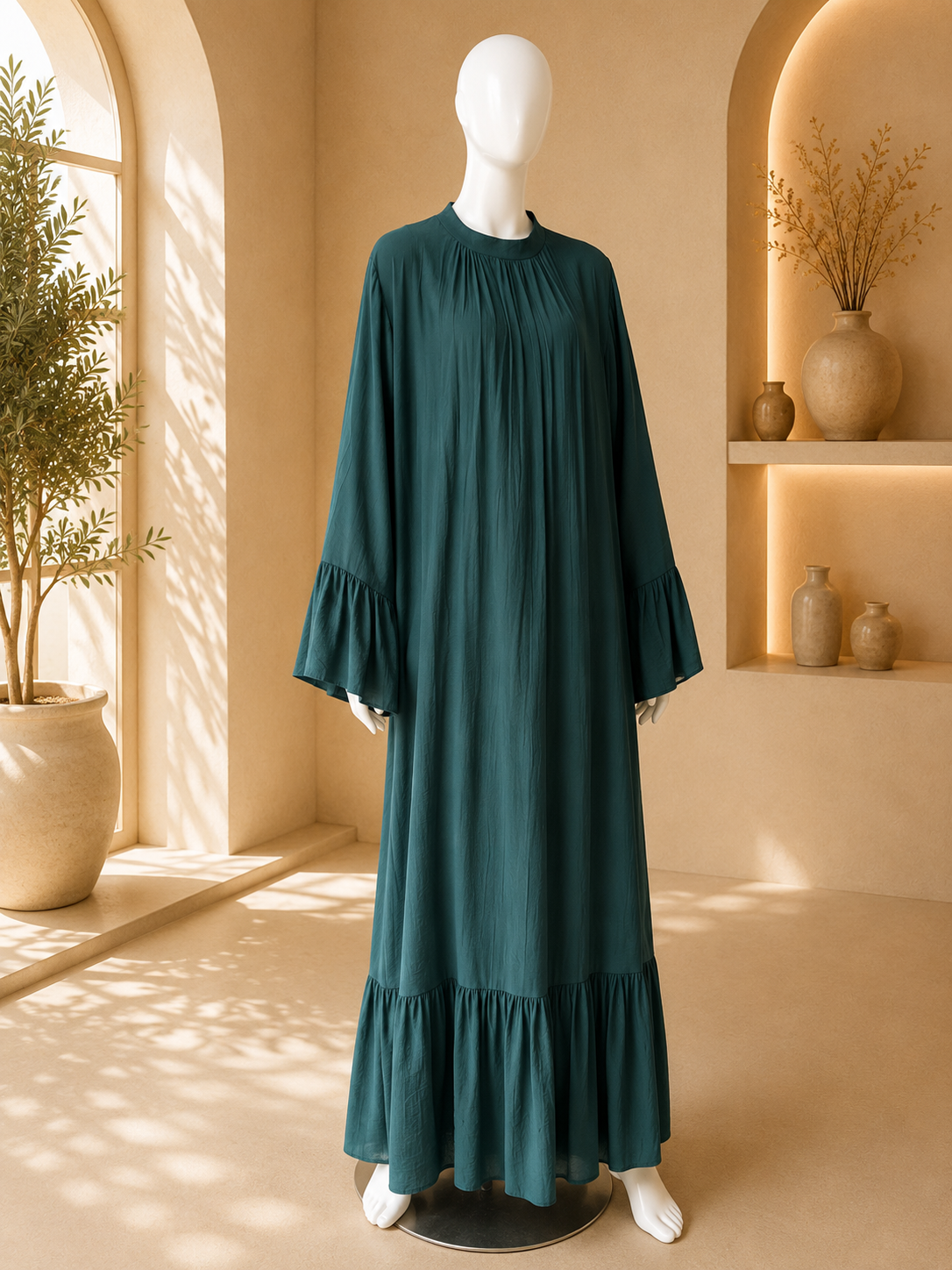 Robe Emeraude de la marque Imraa