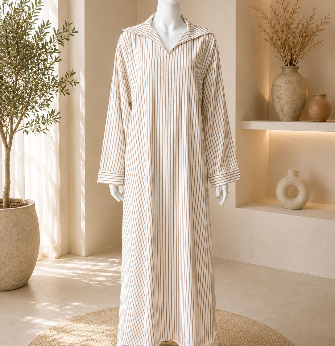 Robe Linea couleur rose de la marque Imraa